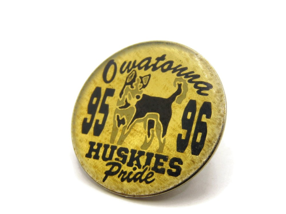Owatonna Huskies Pride Pin 1996