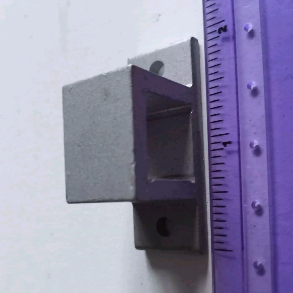 Retro Metal 2 Inch Bolt Lock Security Door Sliding KEEP KEEP Only Square