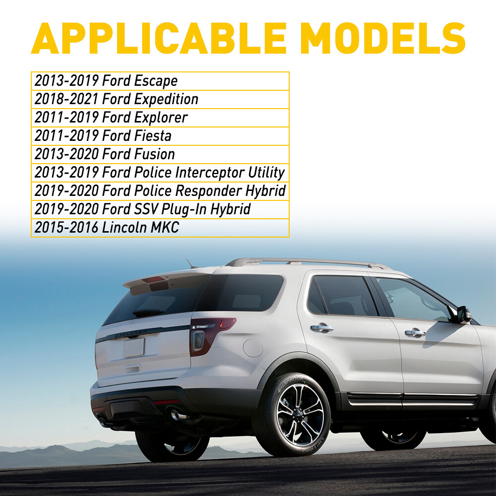 2x For Ford Escape 2013-19 LED License Plate Light Tag Lamp Assembly Replacement