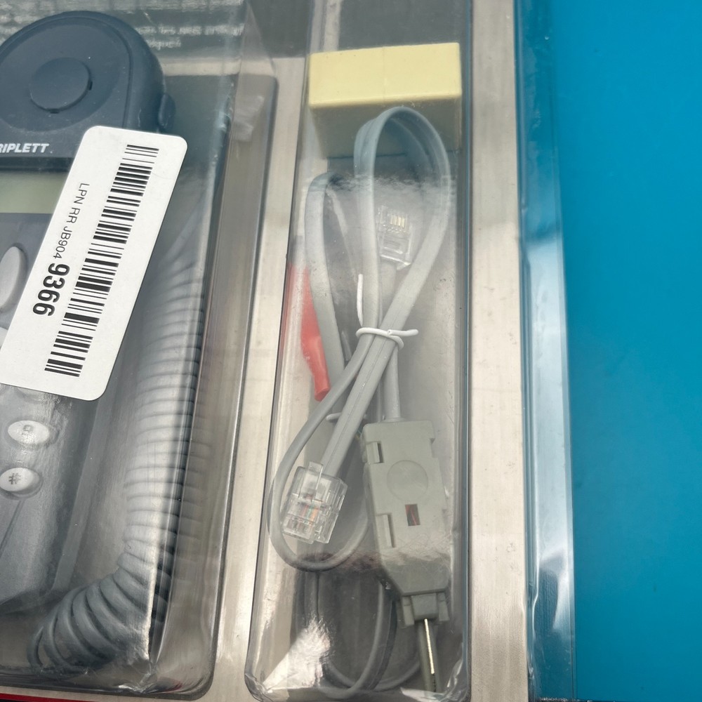 Triplett Byte Brothers Basic Telephone Test Set / Butt Set RJ11 Adapter (BSX200)