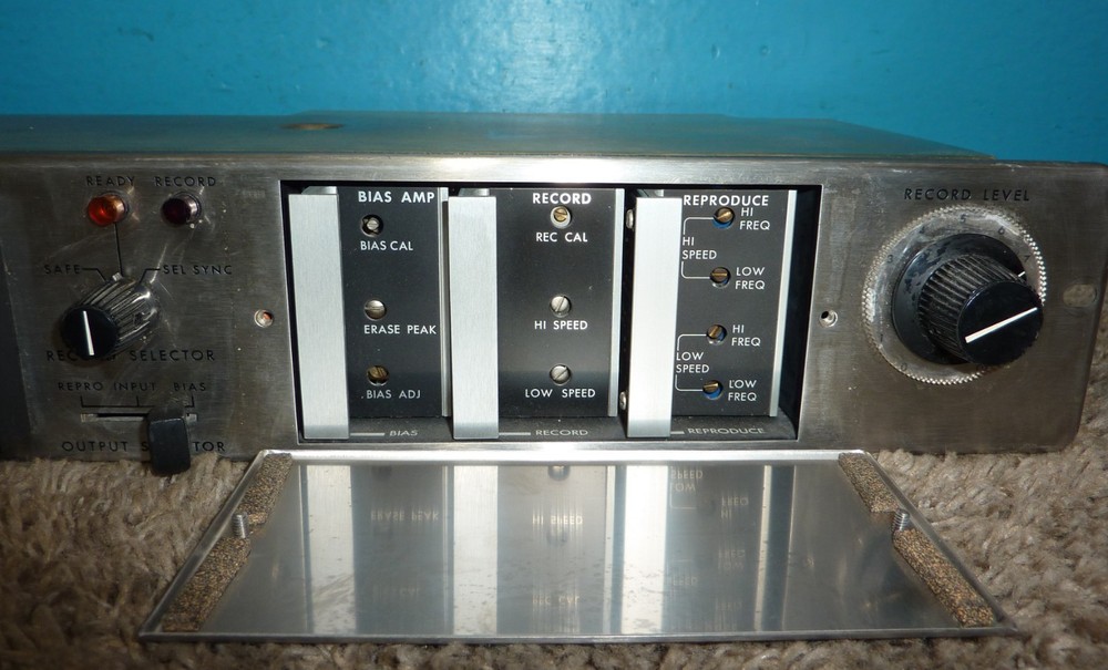 2 Ampex Microphone Preamplifiers for AG-440 w/ Input Transformers & Modules