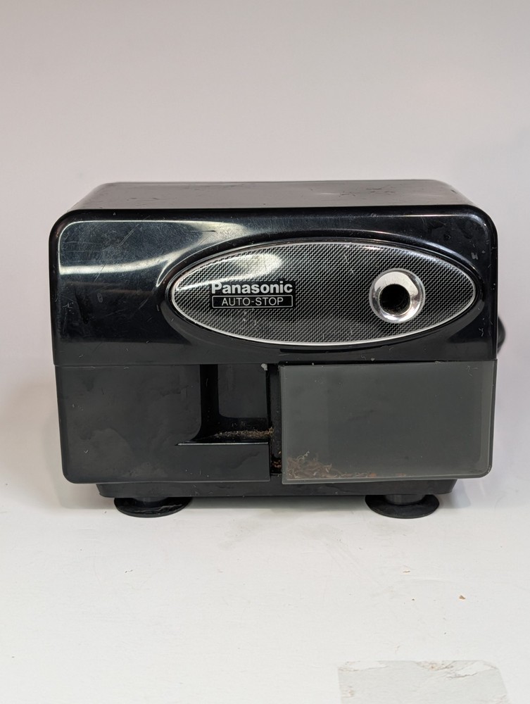 VINTAGE Panasonic AUTO-STOP Electric Pencil Sharpener