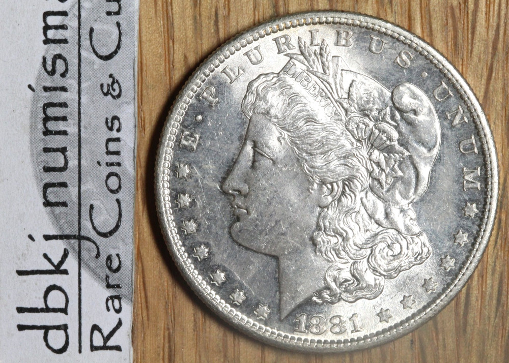 1881 S - Morgan Silver Dollar $1 - Uncirculated