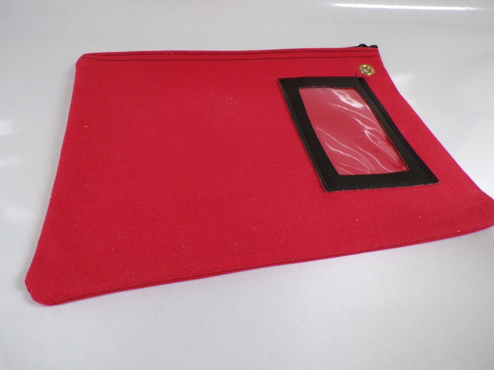 100 Canvas Zipper Bag with Card Holder