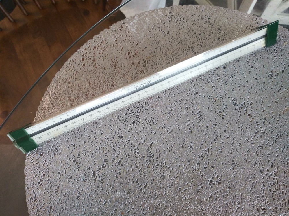 Fullerton Architects Engineers 3 Three Sided 6 Six Scale Ruler Italy Model 3725