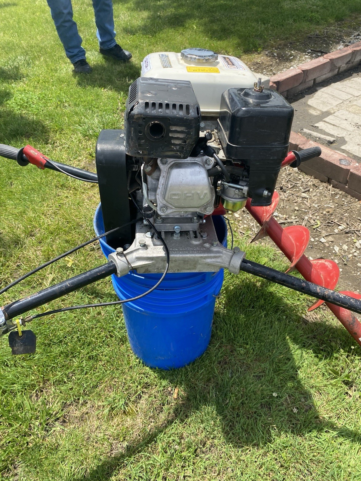 D-5 Honda 5.5 Commercial Auger Used