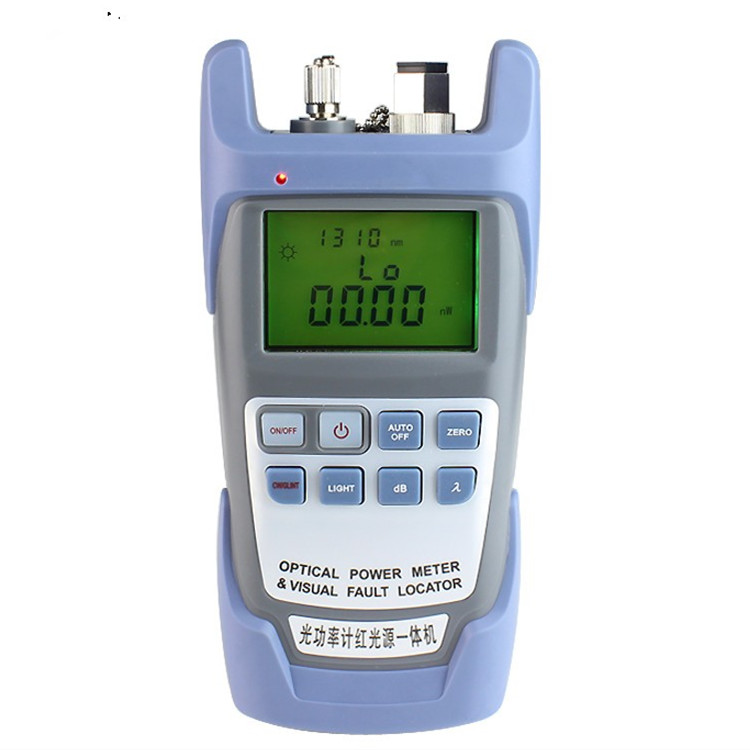 Fiber Optic Tester Optic Power Meter with Visual Laser Source VFL OPM Multimeter