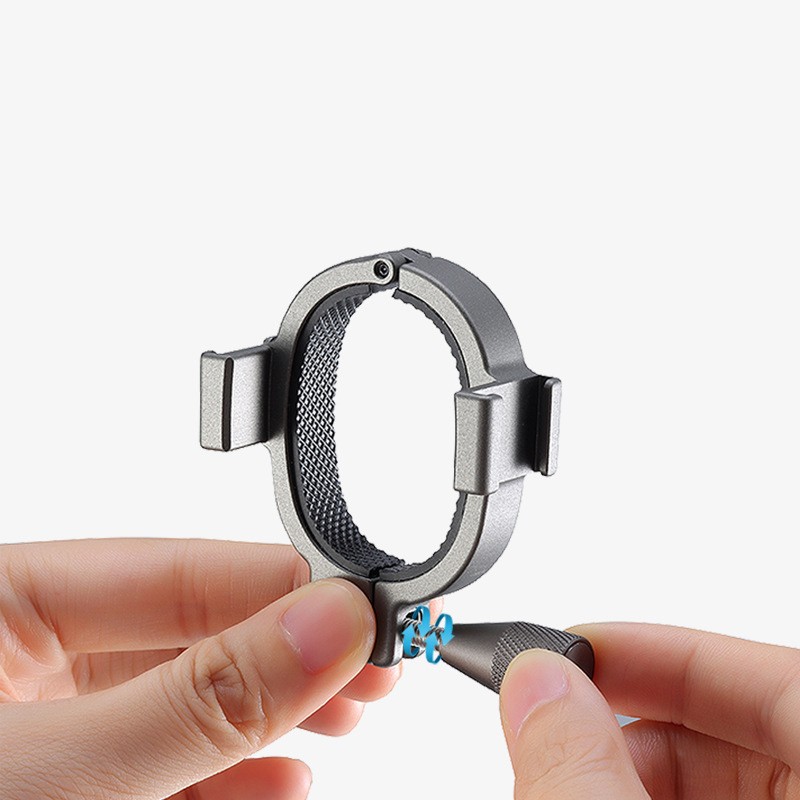 Dual Cold Shoe Stabilizer Quick Release Expansion Bracket For DJI Osmo Mobile 3