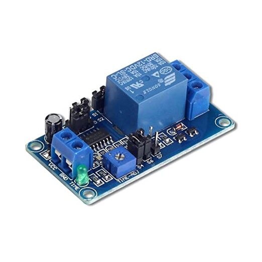 DC 12V Time Relay Module, On Delay and Off Delay for Automobile, Raspberry