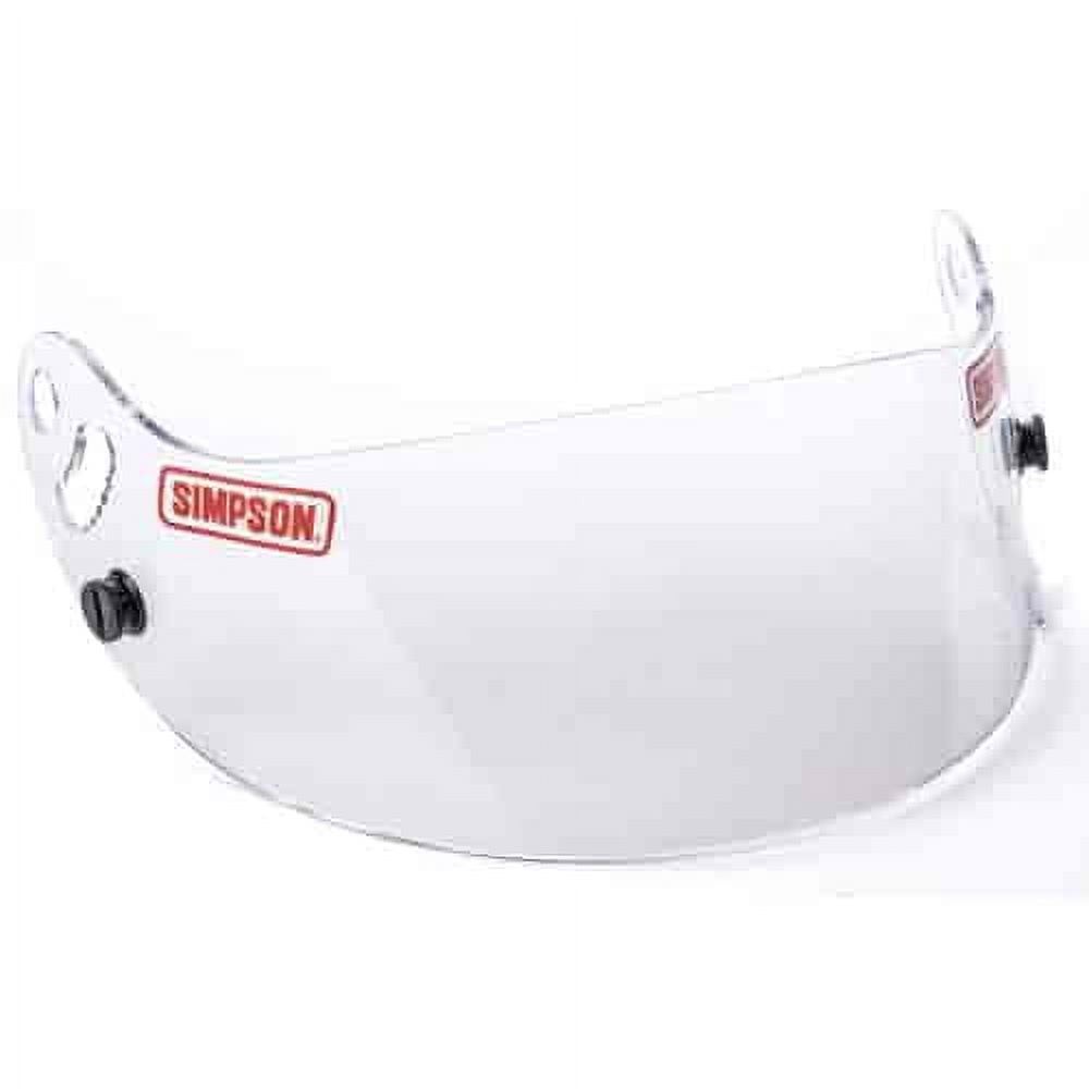 Simpson Safety 84300A Replacement Helmet Shield Fits Devil Ray Snell 2010 Only
