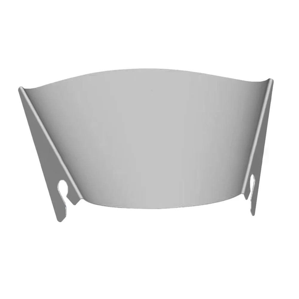 Stainless Steel Pour Shield for KitchenAid Mixer Splash Guard Pouring Chute