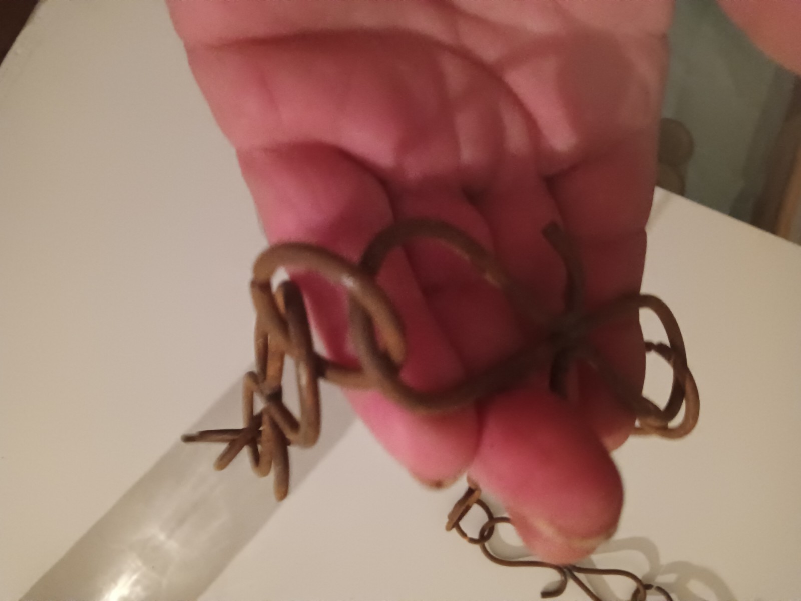 Antique Wire Chandelier Chain Very Unique