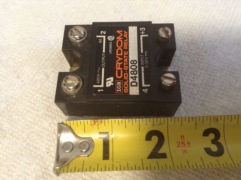 CRYDOM D4808 Solid State Relay 480VAC 8A