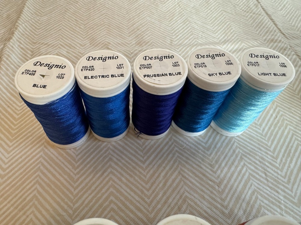 Designio Embroidery Thread, 50 Spools