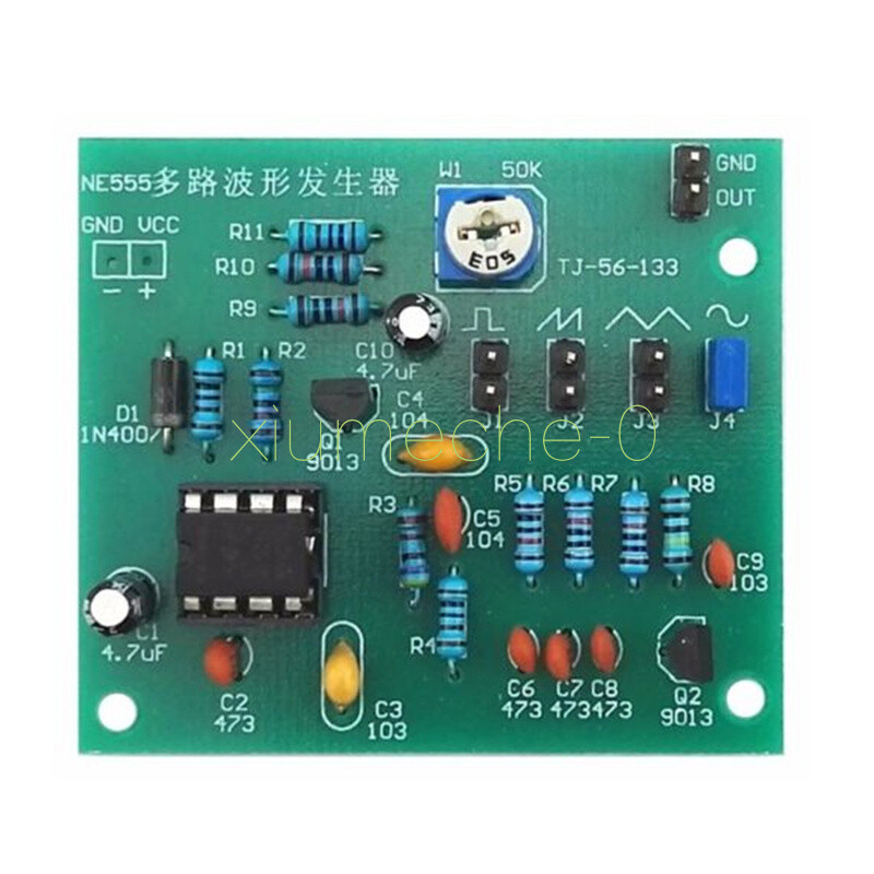 1PCS Multi-Channel NE555 Waveform Generator Module Sine Triangle Square Wave