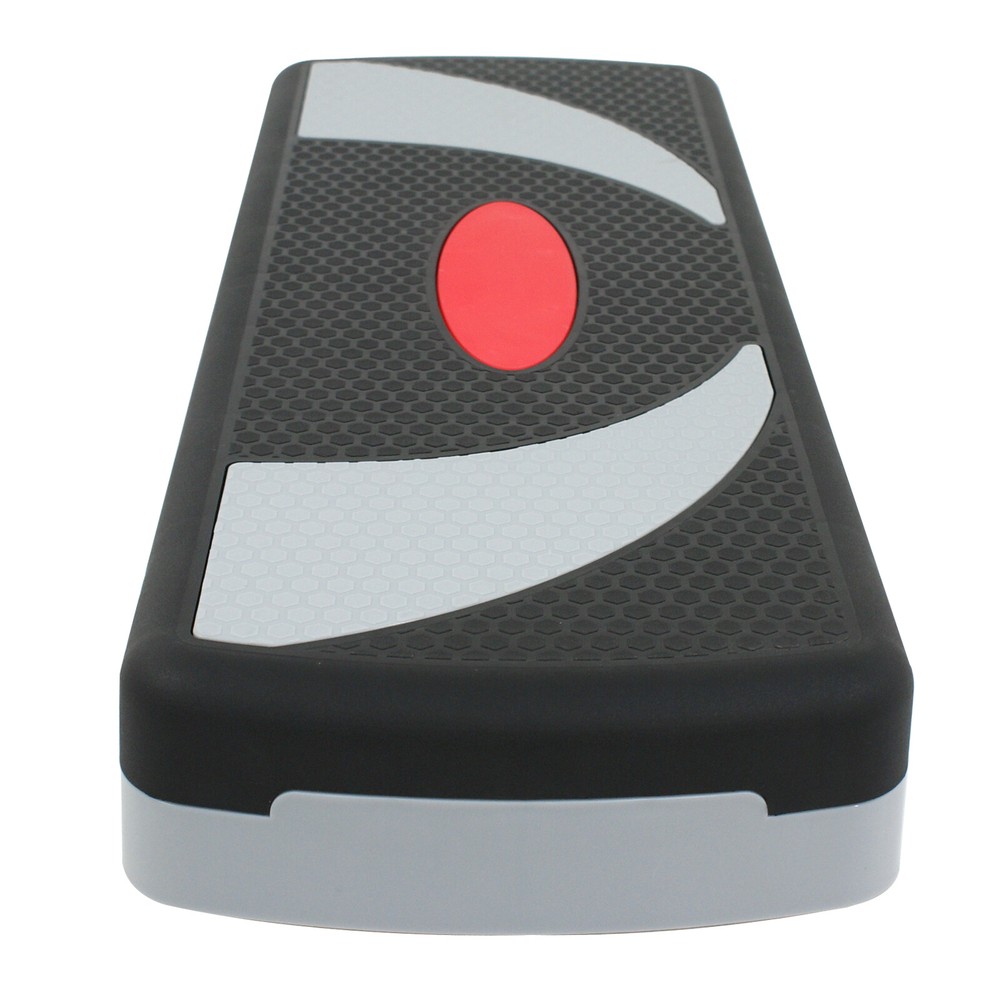 2PCS 30" Aerobic Exercise Step Platform w/4 Risers Adjust Height Workout Stepper