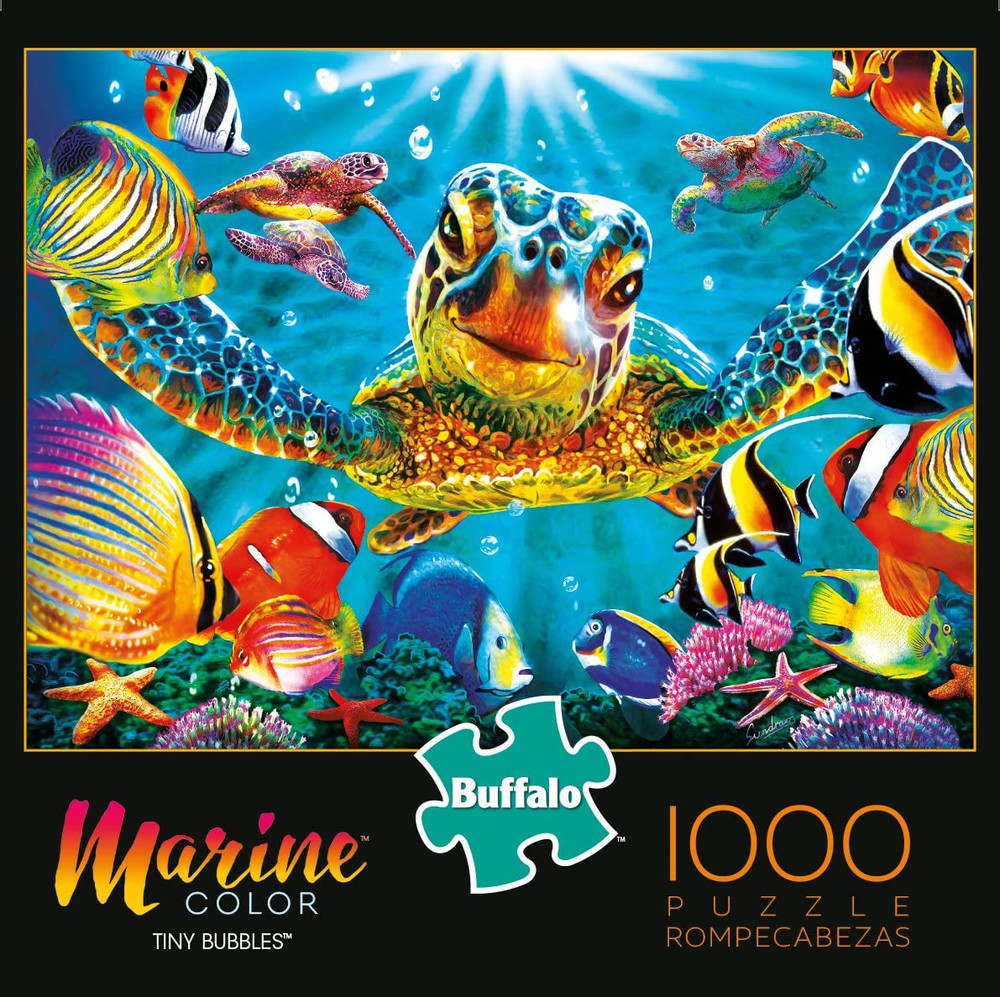 - Tiny Bubbles - 1000 Piece Jigsaw Puzzle