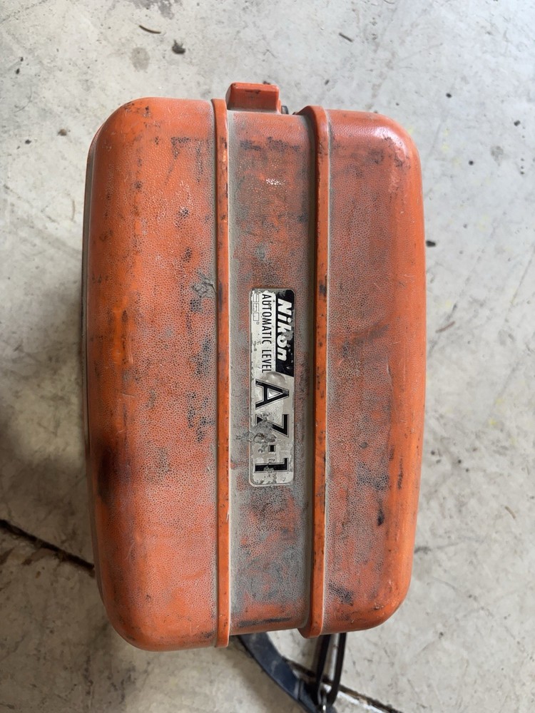 Nikon Level AZ-1 Engineers Automatic Level Surveying Camera & Hard Case