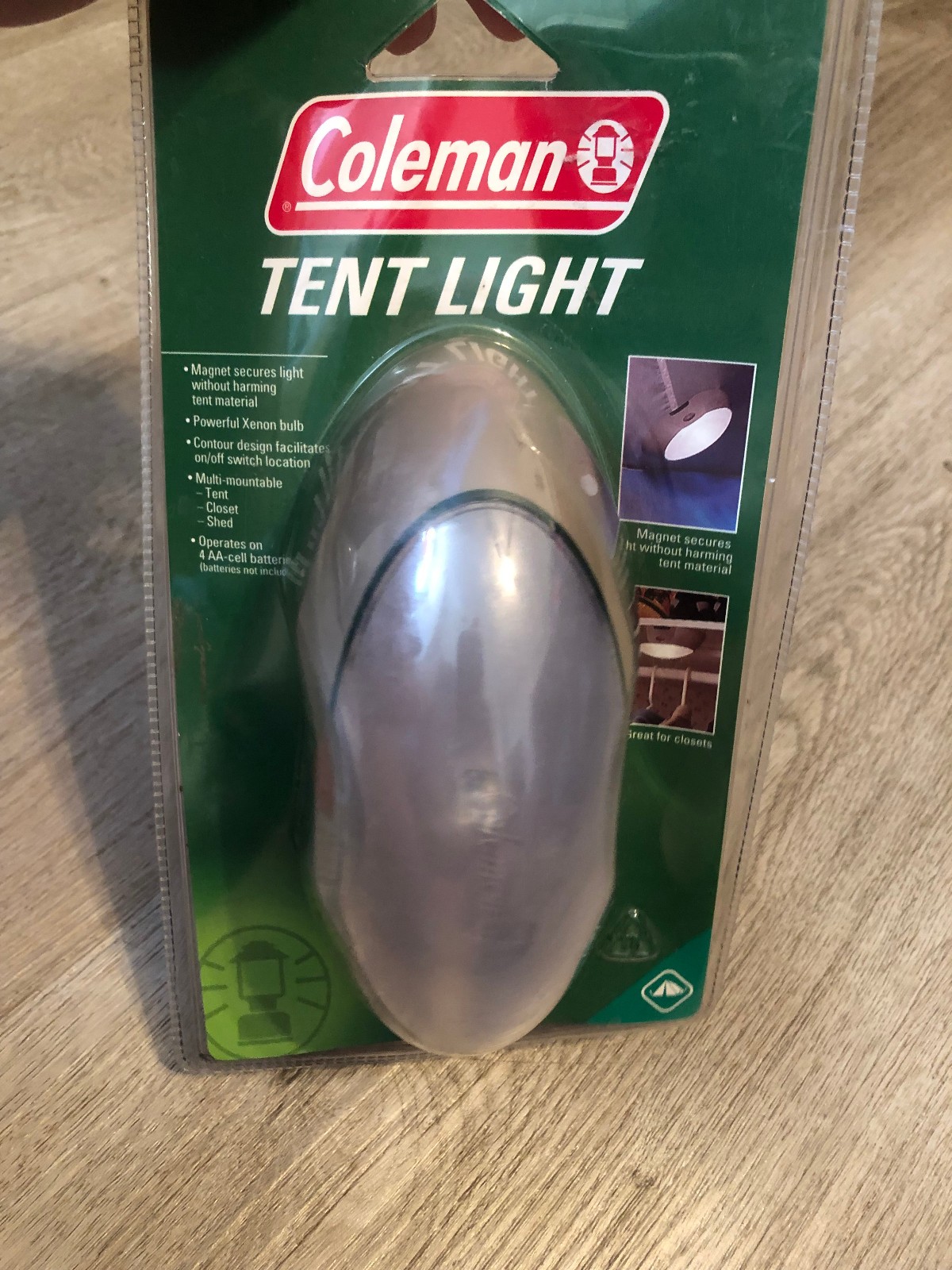 Coleman Tent Light - 830A250T NEW SEALED IN PACKAGE