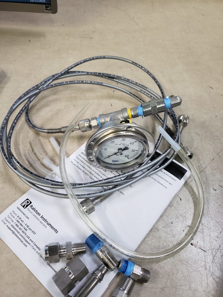 Ralston Instruments SP0V-2MSA-6-3 Sampling Pump Kit with 2 Hoses