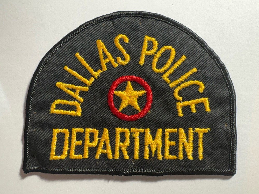 Dallas Texas Police Patch