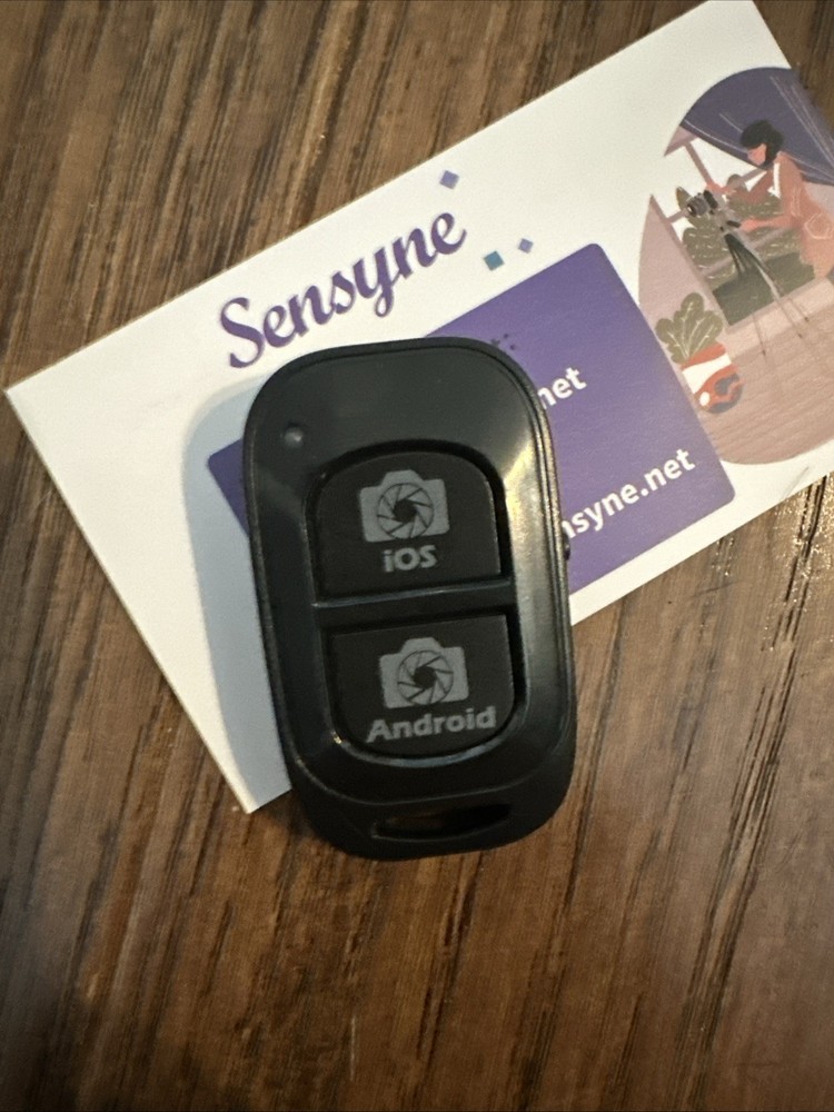 Universal Wireless Bluetooth Remote Control Camera Shutter For iOS or Android