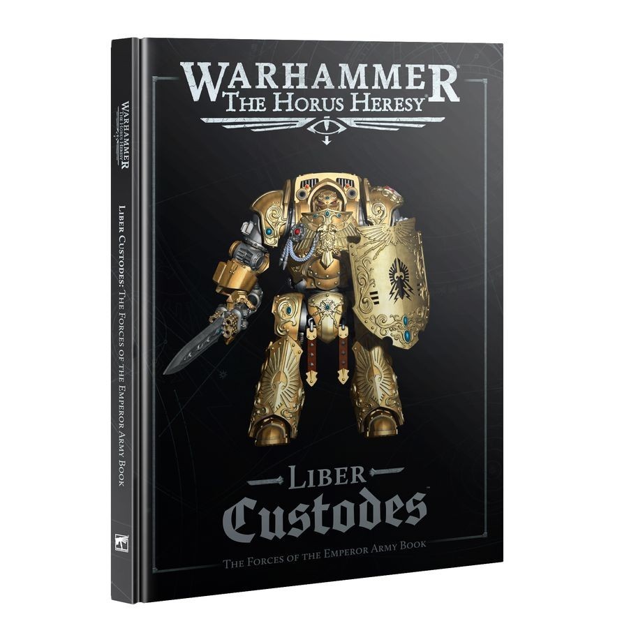 ⚔️WARHAMMER HORUS HERESY - LIBER CUSTODES - NEW⚔️