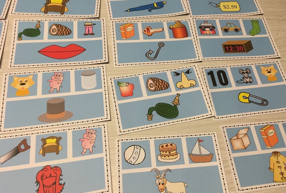 Rhyming Words Activity Kit