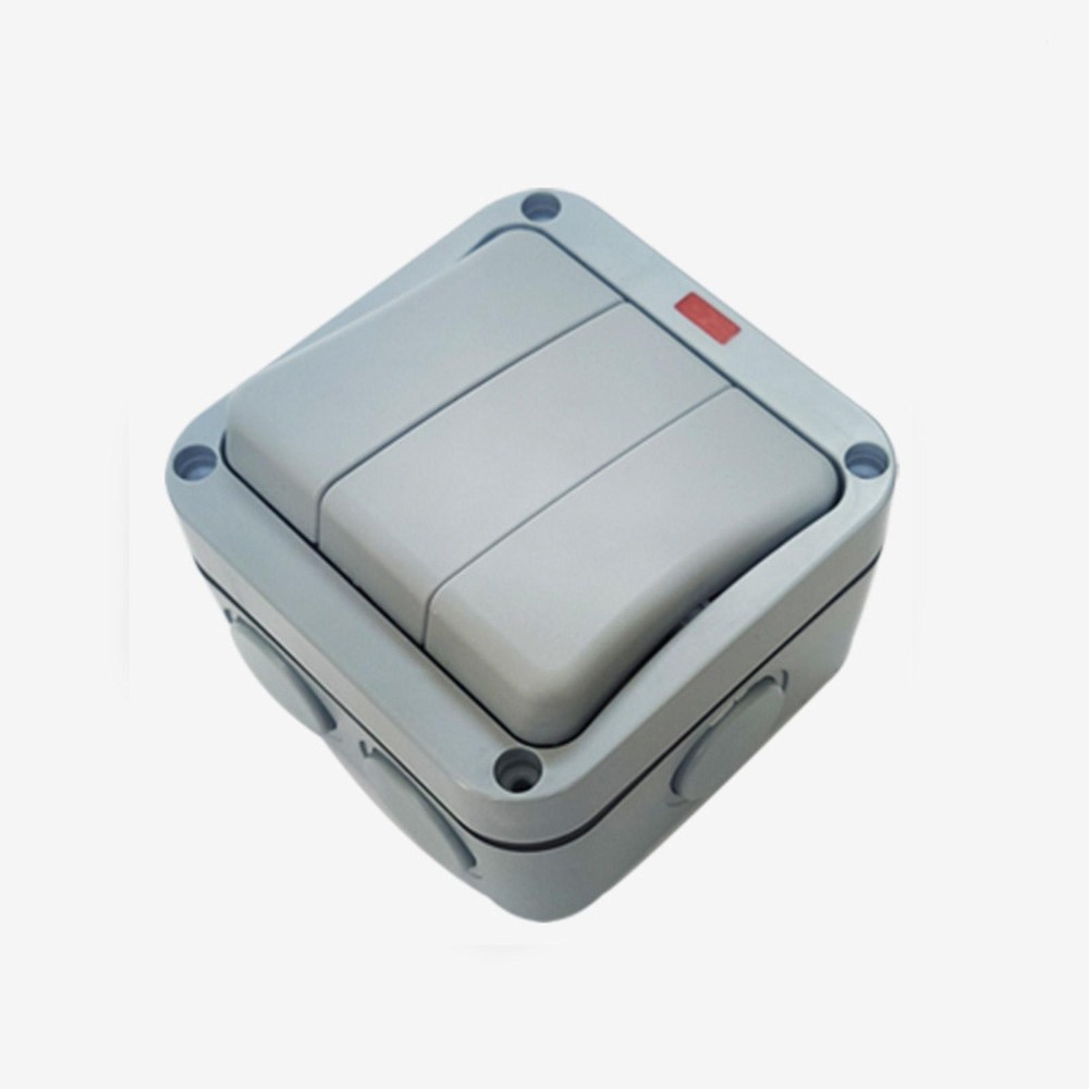 IP66 Waterproof Switch Electrical Switch Anti Fall Three Open Design PP Material