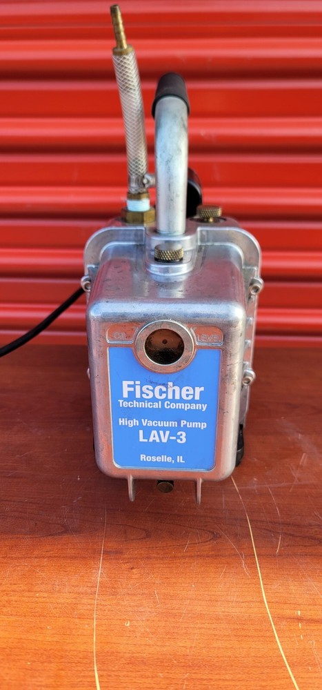 FISCHER LAV-3 HIGH VACUUM PUMP