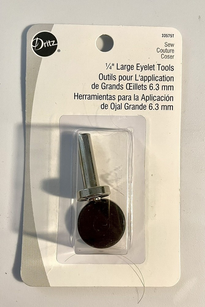 Eyelet Tool For 1/4" Eyelets-Dritz -NEW