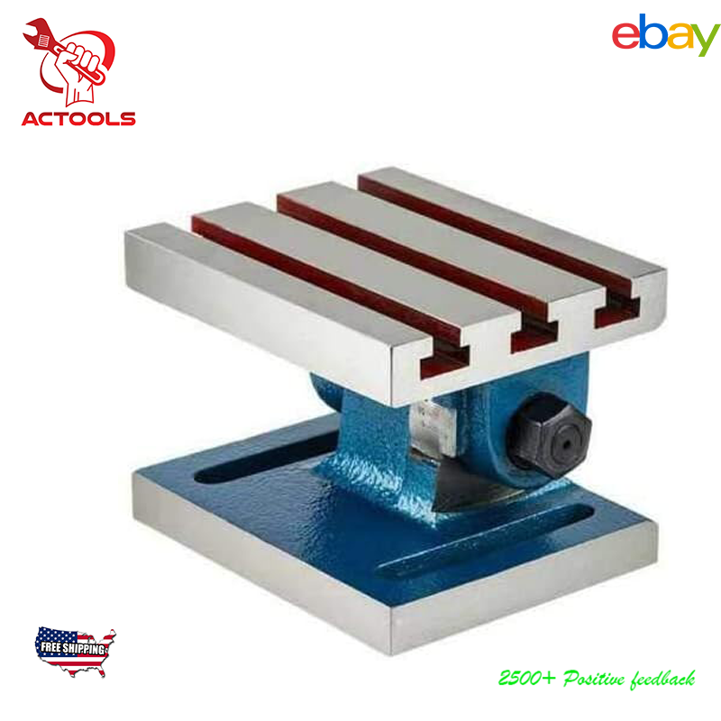 New Adjustable Swivel Angle Plate Manufactured From High Grade Casting 10" x 12"