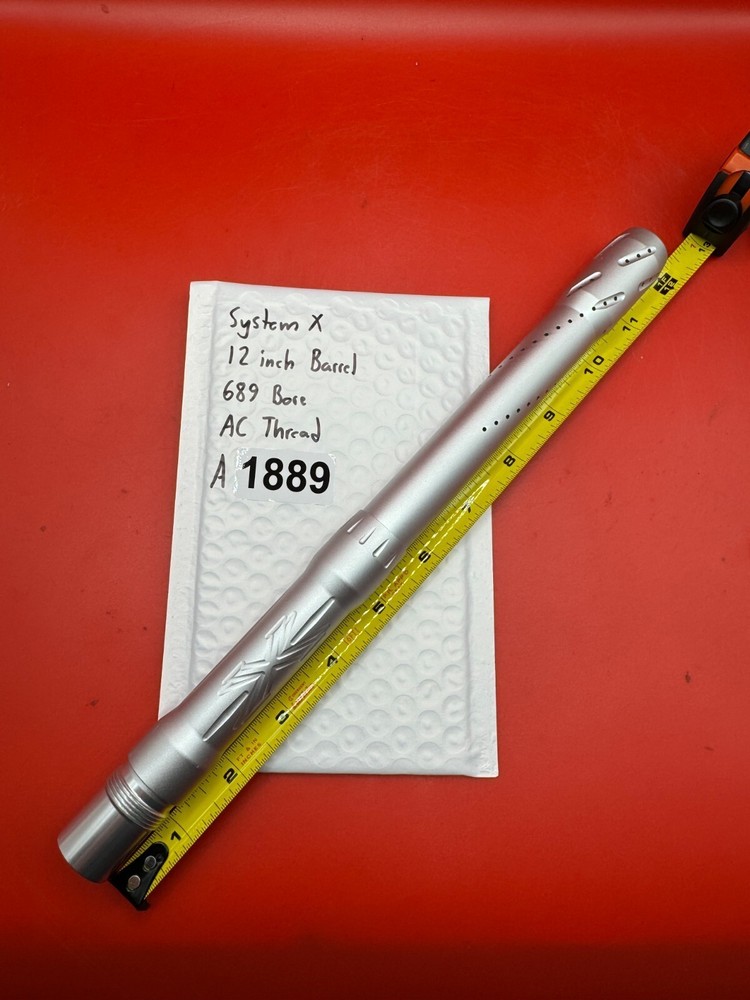 System X 12 Inch Paintball Barrel 689 Bore AC Thread