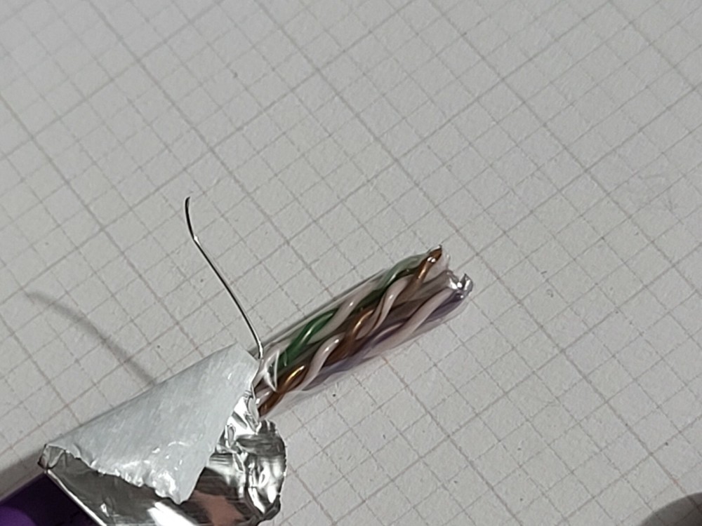 Commscope CS34P 23/4P Cat6 F/UTP WebTrak Shielded Network Cable CMP Violet/100ft