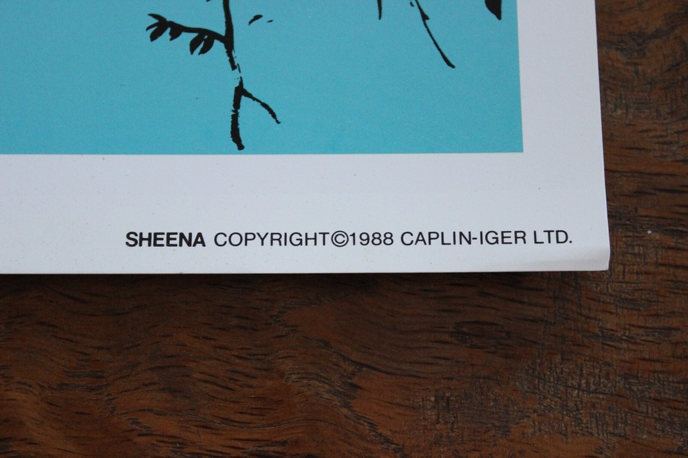 Dave Stevens "Sheena" print 1988