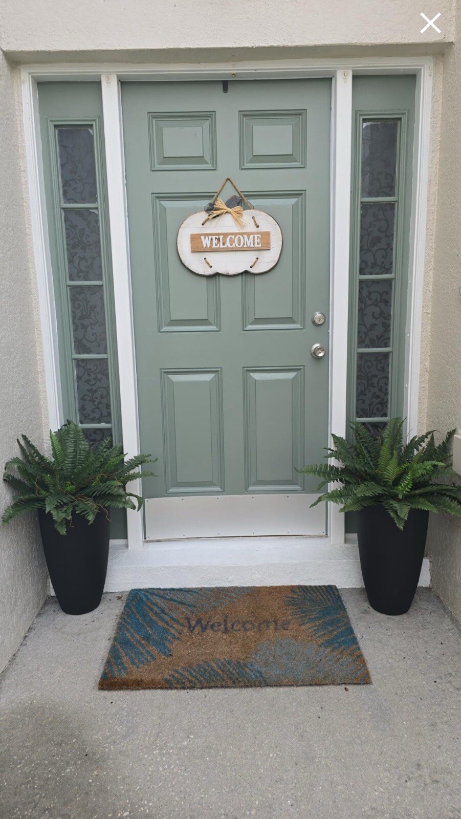 48" Boston Fern Artificial Bush Plant Pack 2. Retail $103