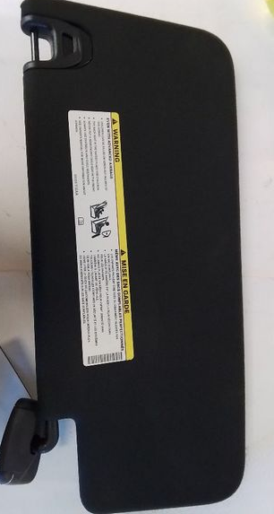 2019-2023 Dodge Ram 1500 Right Passenger Side Sun Visor Illumination Black OEM