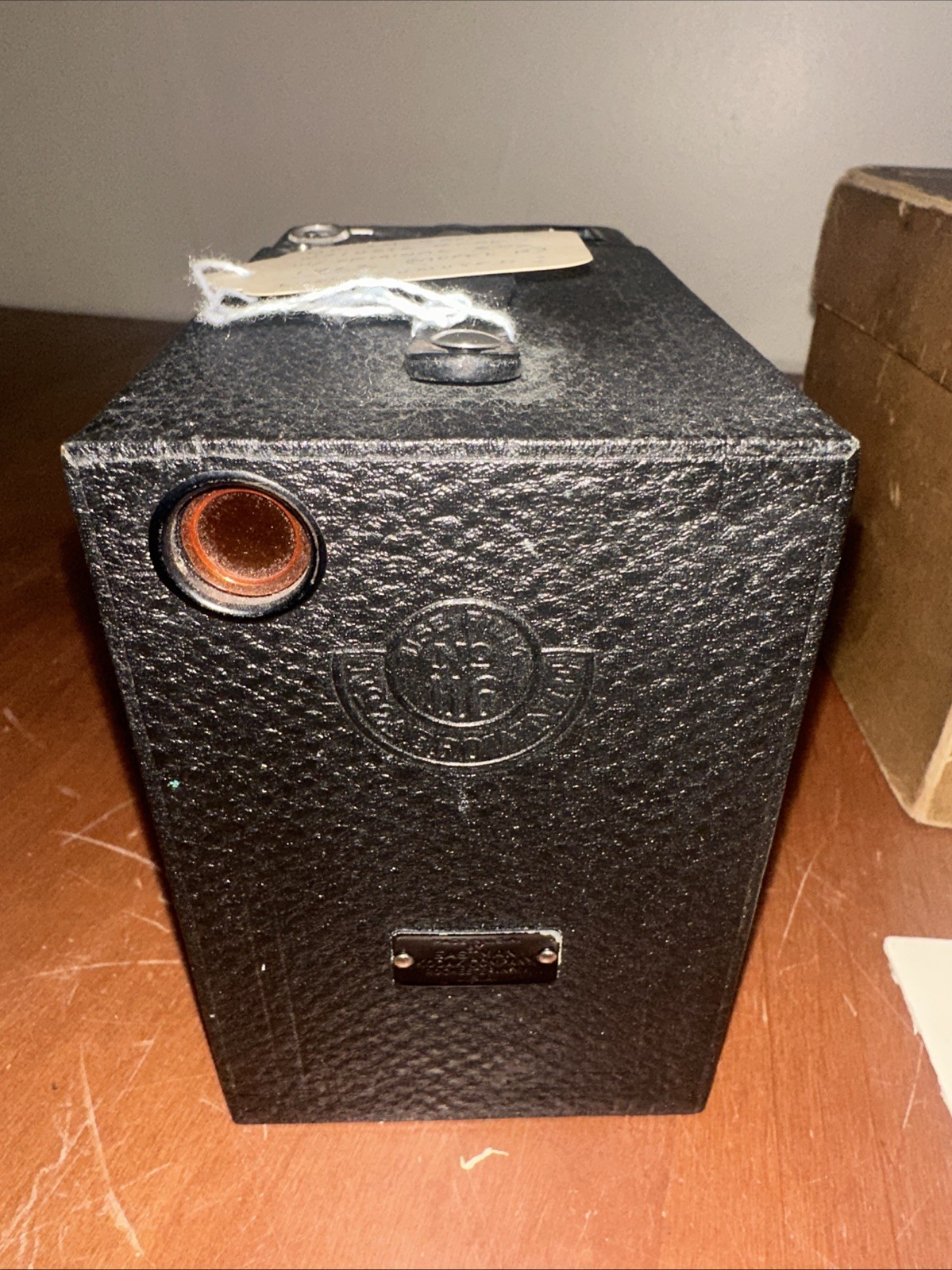 Antique Kodak Brownie Box Camera No 2A, Model B Original Box & Manual Untested