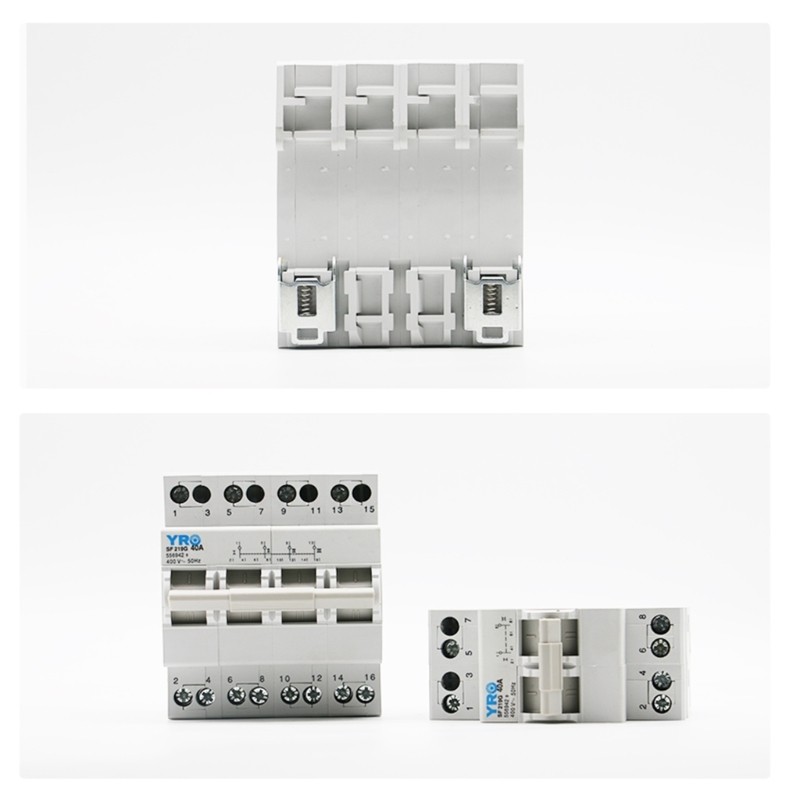 Double Power Manual Transfer-Switch Interlocked Circuit-Breaker Interlock-Switch