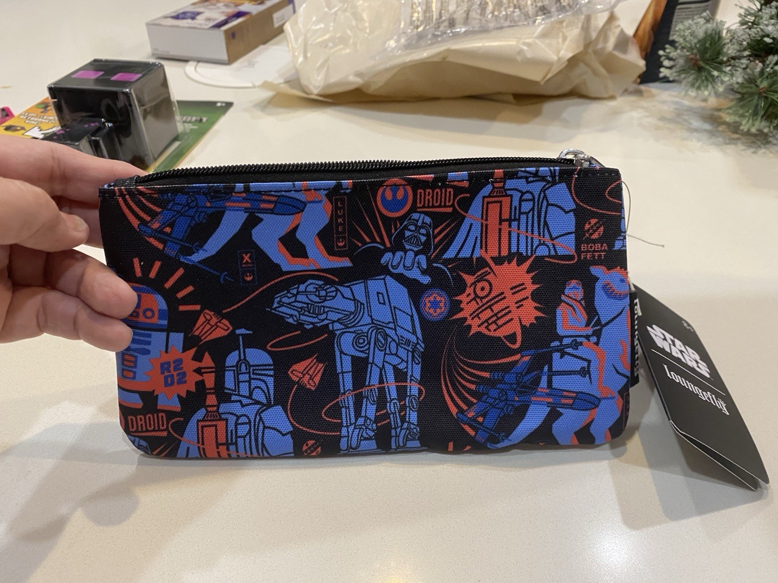 Star Wars Hoth Loungefly Zipper Pouch/Cosmetic Pouch BNWT