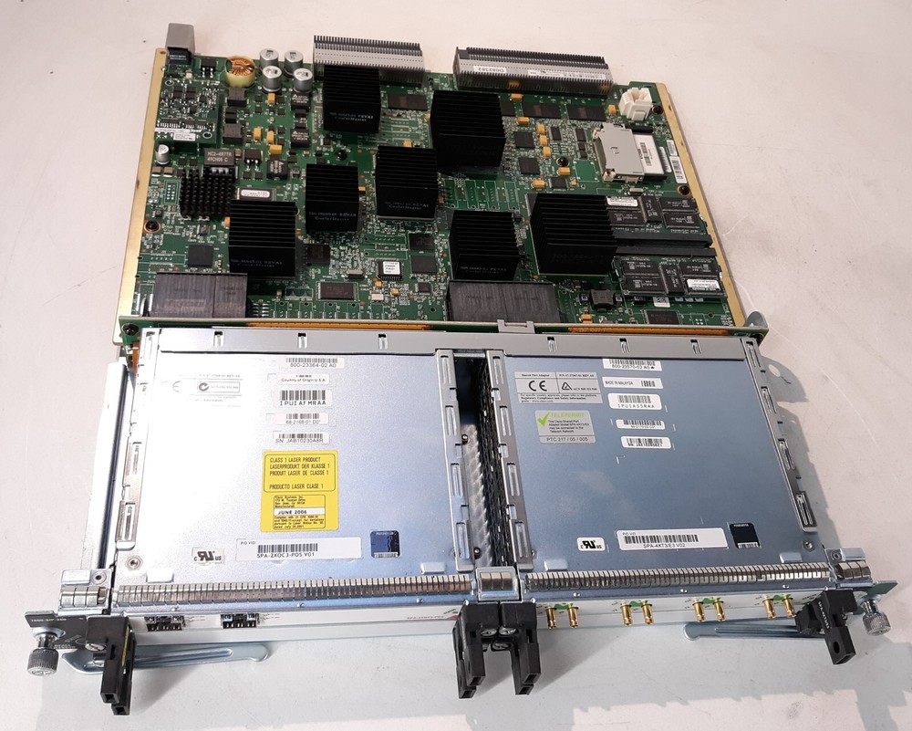 Cisco 7600-SIP-200 512MB SPA-4XT3/E3 + SPA-2X0C3 -POS SPA Interface Processor