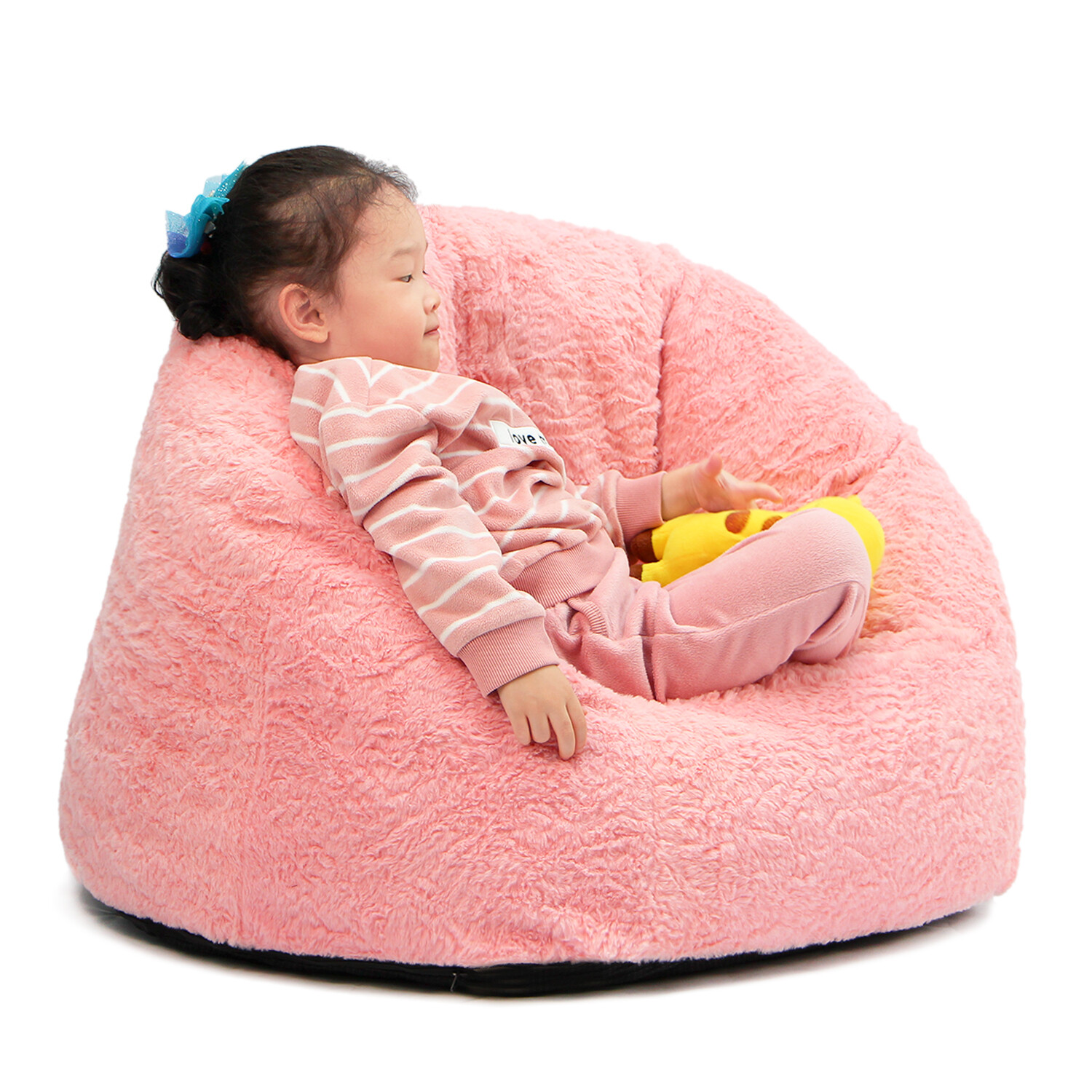 N&V Kids Bean Bag Chair, Girls & Boys Bean Bag Sofa Foam Filler, Kids Sofa Chair