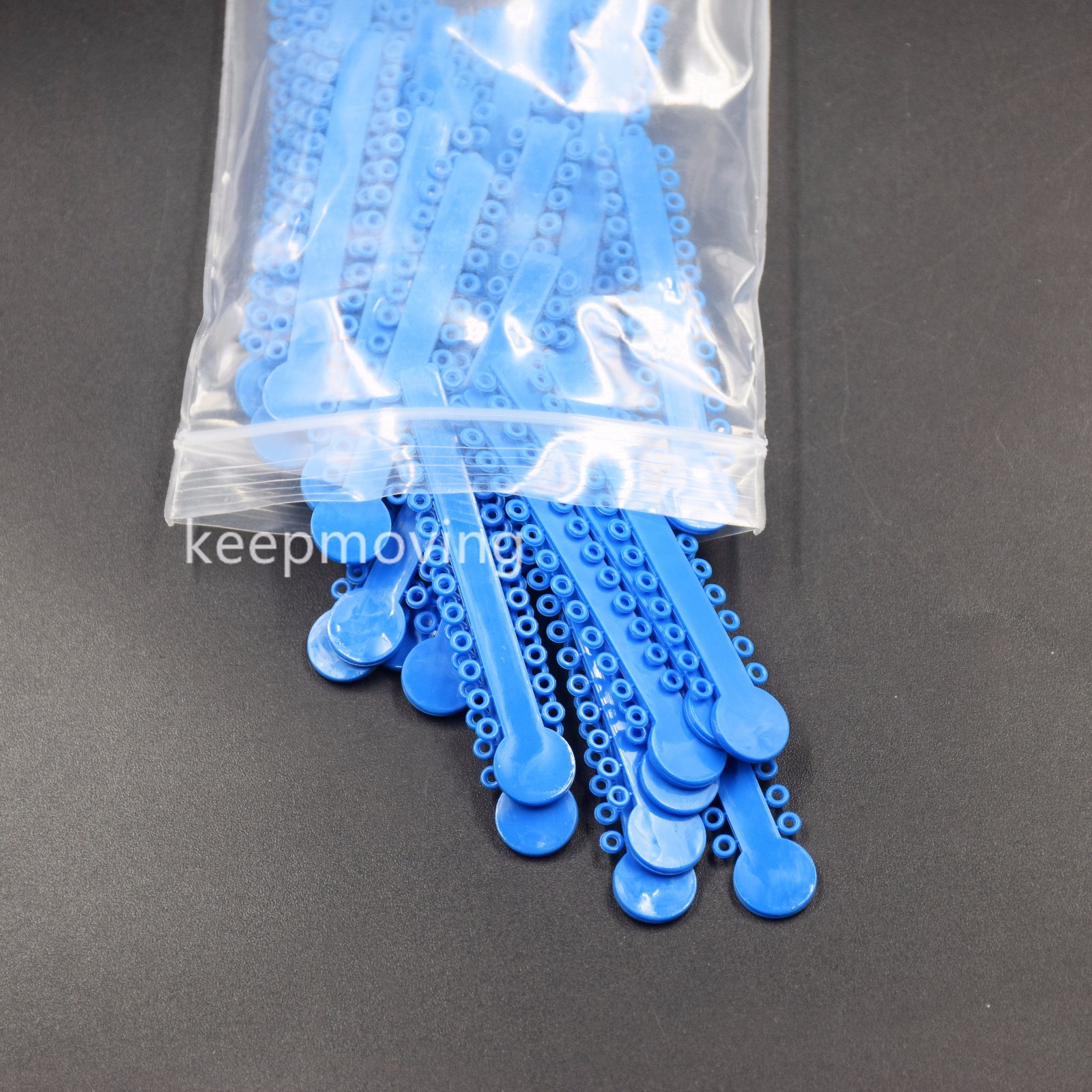 1040 Dental Orthodontic Ligature Ties Elastic Rubber Band Elastomeric Ligaduras