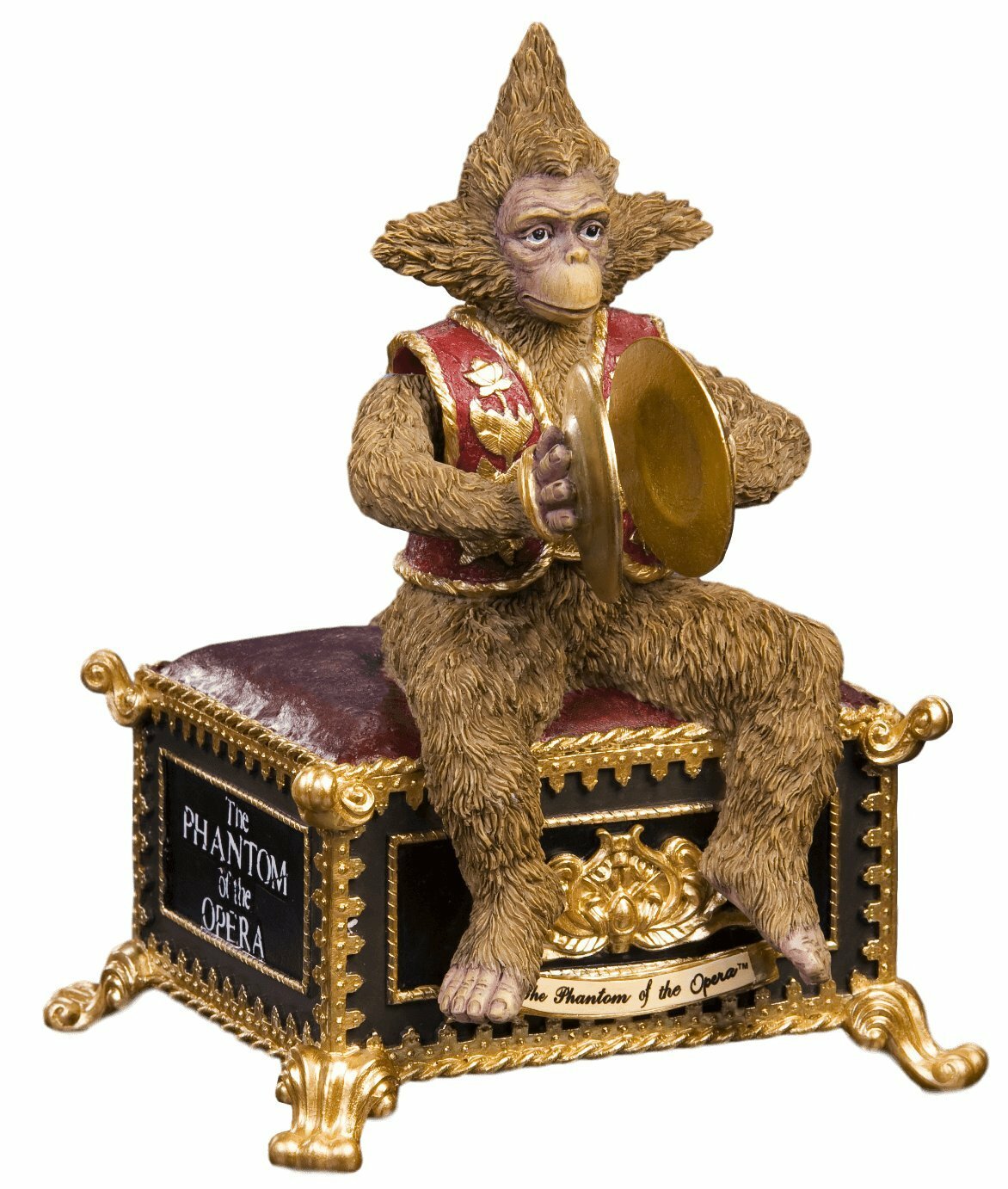 NEW! Phantom of the Opera Monkey Figurine San Francisco Music Box