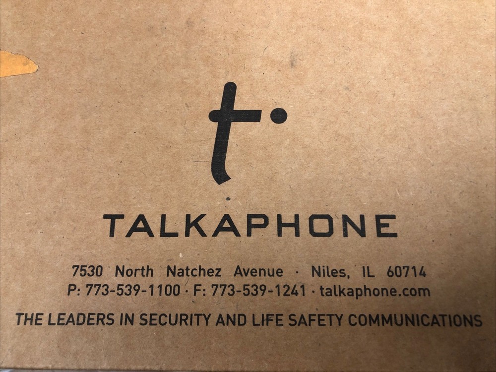 Talkaphone Emergency Call Box