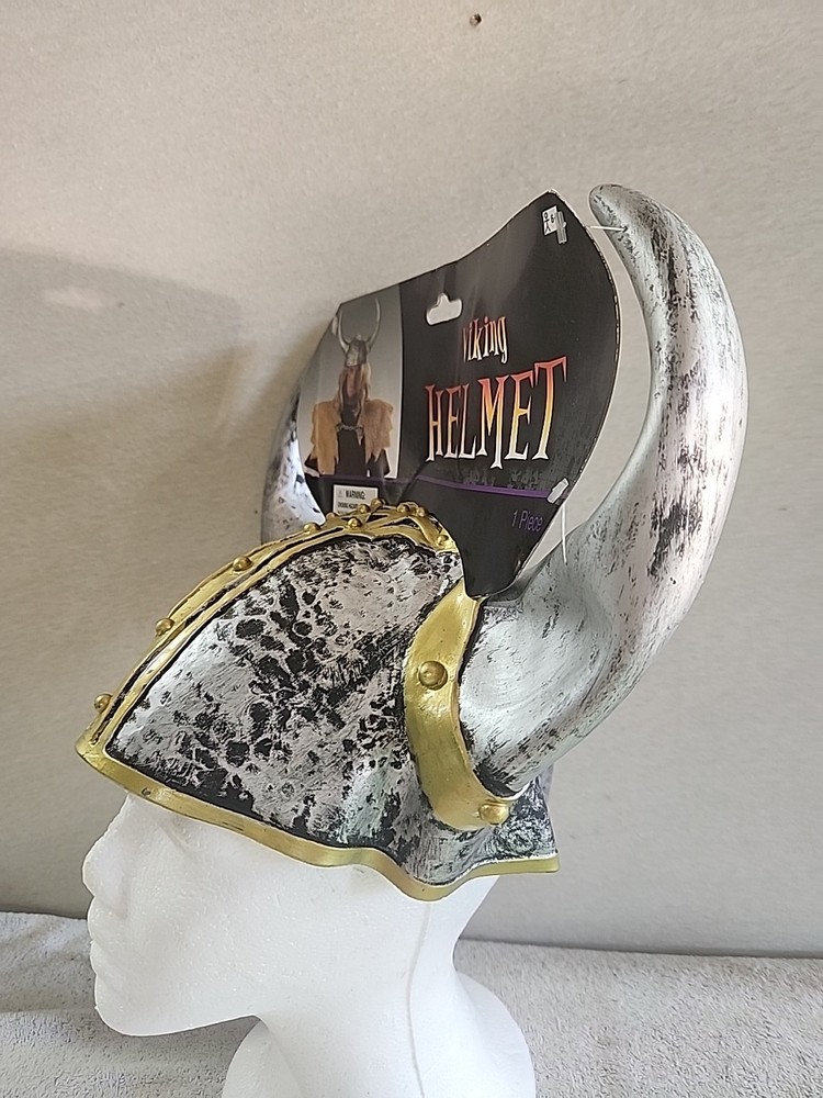 Viking Vinyl Helmet Costume Accessory