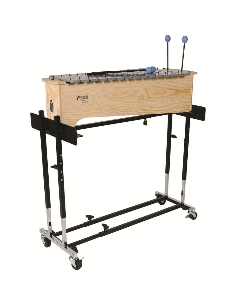 Basic Beat BBV567 Adjustable Rolling Orff Stand - Tool-Free, Fits Major Brand...