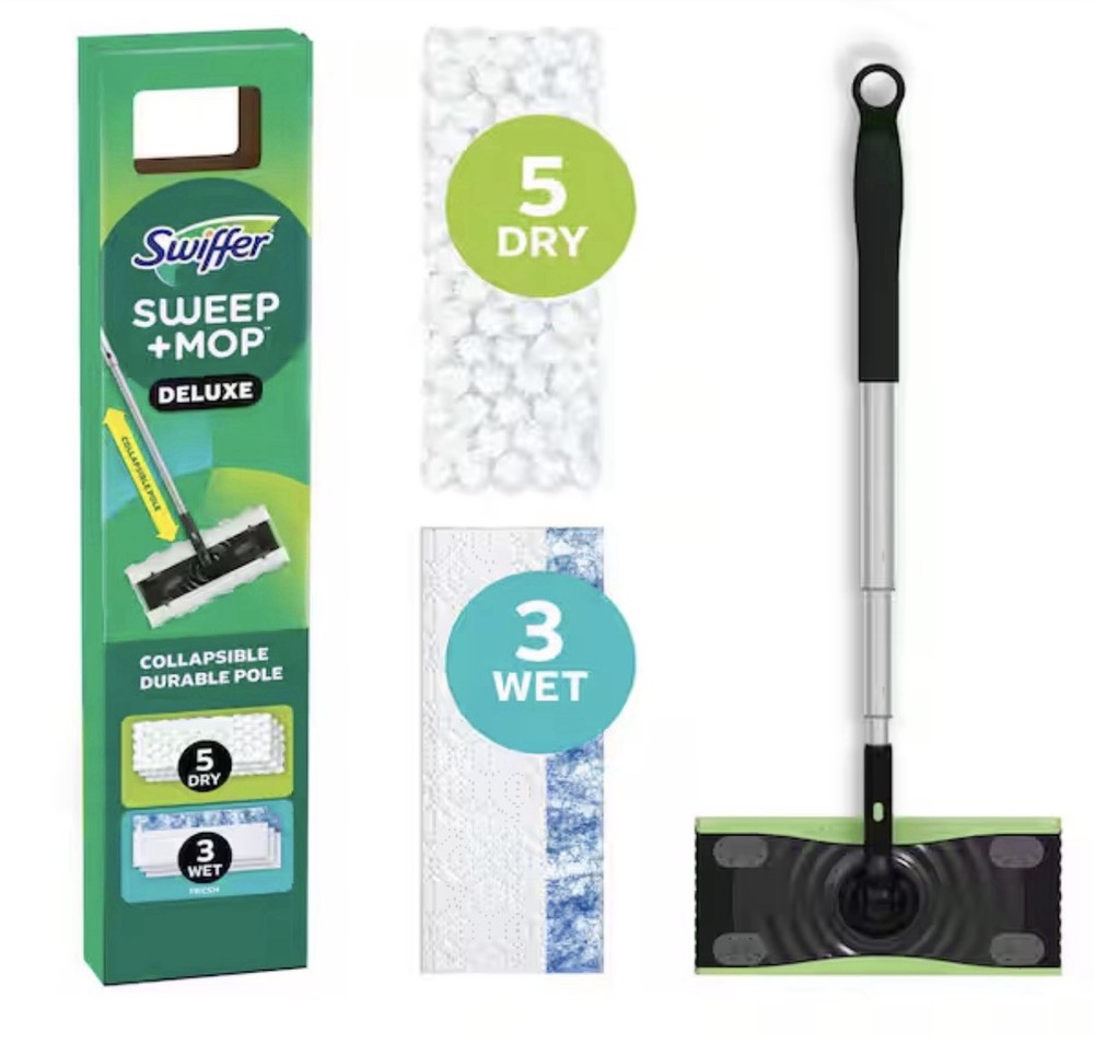 *Swiffer Sweep + Mop Delux Starter Kit - 9ct