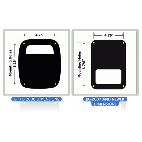 Tail Light Cover Hello Kitty Light Covers for Jeep Wrangler JK