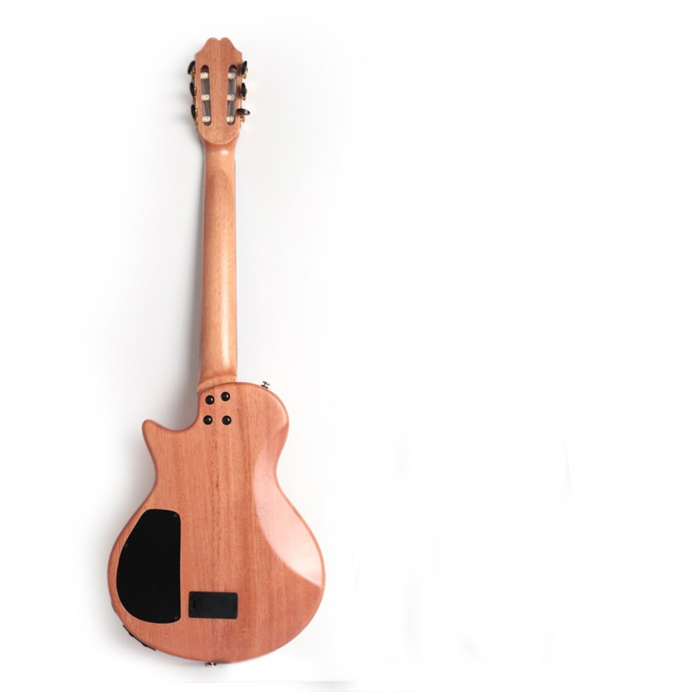 electric classical guitar Silent nylon string travel portable built in effect
